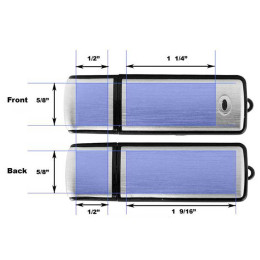 Hanks 1GB Flash Drive Promotional Custom Imprinted With Logo