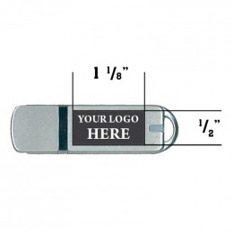 Jackson 512MB Flash Drive Promotional Custom Imprinted With Logo
