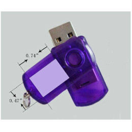 Jolie 8GB Flash Drive Promotional Custom Imprinted With Logo