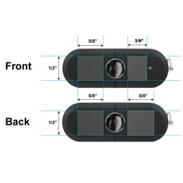 Nicholson 4GB Flash Drive Promotional Custom Imprinted With Logo