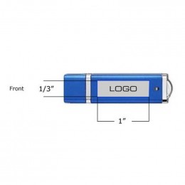 Stewart 1GB Flash Drive Promotional Custom Imprinted With Logo