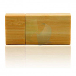 4GB Bamboo Drive - Style b6 Promotional Custom Imprinted With Logo