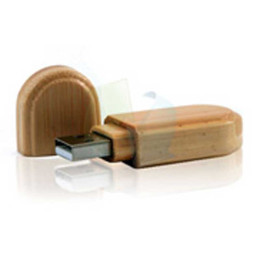 128MB Bamboo Drive - Style b9 Promotional Custom Imprinted With Logo