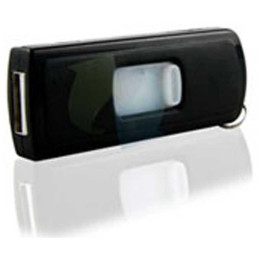 Classic Retractable USB Drive - 128MB Promotional Custom Imprinted With Logo