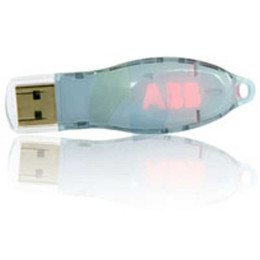 Glow USB Drive - 128MB Promotional Custom Imprinted With Logo