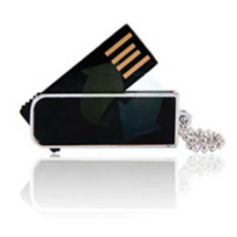 4GB Micro Swivel Drive Promotional Custom Imprinted With Logo