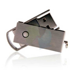 128MB Swivel Probe Promotional Custom Imprinted With Logo
