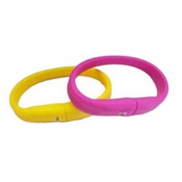 512MB Female Style Wristband Drive Promotional Custom Imprinted With Logo