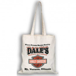 Convention Natural Tote Bag Promotional Custom Imprinted With Logo