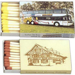3 in. Cigar Box - 16 matches/box Promotional Custom Imprinted With Logo 3 in. Cigar Box - 16 matches/box Promotional Custom Imprinted With Logo