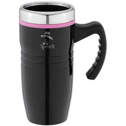 16 oz. Stainless Steel Tumbler with Durable Handle Promotional Custom Imprinted With Logo