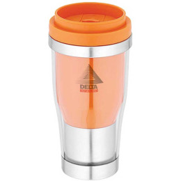 16 oz. Clear Acrylic Travel Mug with Thumb-Slide Closure Promotional Custom Imprinted With Logo