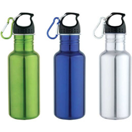 20 oz. Stainless Steel Sport Bottle Promotional Custom Imprinted With Logo