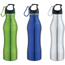 25 oz. Stainless Steel Water Bottle Promotional Custom Imprinted With Logo