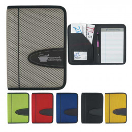 Eclipse Mesh 5" x 7" Portfolio Promotional Custom Imprinted With Logo Eclipse Mesh 5" x 7" Portfolio Promotional Custom Imprinted With Logo
