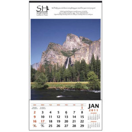 Vertical Hanger Promotional Custom Imprinted With Logo