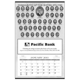 Presidents Hanger 12-month Promotional Custom Imprinted With Logo