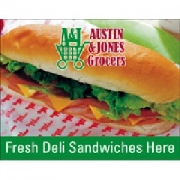 Full Color High Resolution Custom Decal - 11 x 11 Promotional Custom Imprinted With Logo