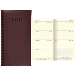 Havana Pocket Week to View Planner Promotional Custom Imprinted With Logo