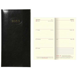 Luxor Pocket Week to View Planner Promotional Custom Imprinted With Logo