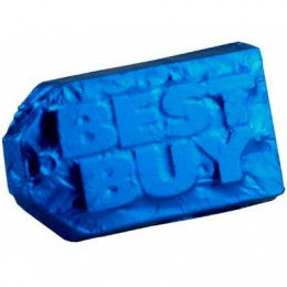 Custom Embossed Chocolate - 2" Square Promotional Custom Imprinted With Logo