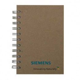 Eco Spiral Journals 4 x 6 Promotional Custom Imprinted With Logo