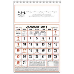 Large Almanac Promotional Custom Imprinted With Logo