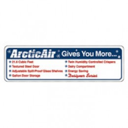 Ultra Removable Custom Decal - 2in x 2in Promotional Custom Imprinted With Logo