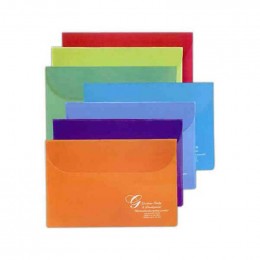 Translucent Flap Portfolio Promotional Custom Imprinted With Logo