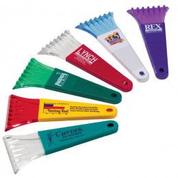 Polar 7" Ice Scraper Promotional Custom Imprinted With Logo