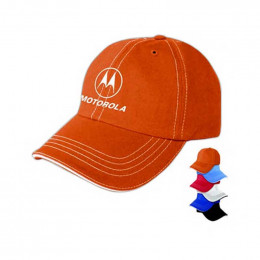 Accent Cap Promotional Custom Imprinted With Logo