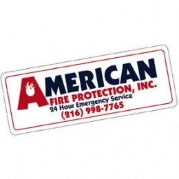Overlaminated Custom Decal - 9in x 9in Promotional Custom Imprinted With Logo