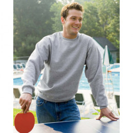 Fruit of the Loom Super Heavyweight Cotton Crew Neck Sweatshirt Promotional Custom Imprinted With Logo Fruit of the Loom Super Heavyweight Cotton Crew Neck Sweatshirt Promotional Custom Imprinted With Logo