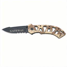 Sandman Buck Knife Promotional Custom Imprinted With Logo Sandman Buck Knife Promotional Custom Imprinted With Logo