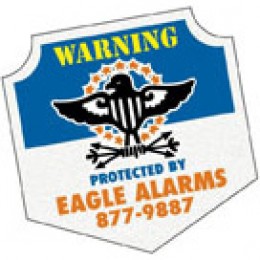 White Reflective Custom Decal - 5in x 5in Promotional Custom Imprinted With Logo