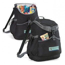 Park Side Backpack Cooler Promotional Custom Imprinted With Logo