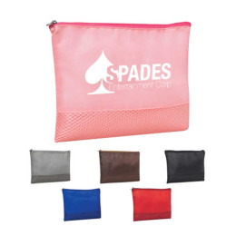 Mesh Vanity Bag Promotional Custom Imprinted With Logo