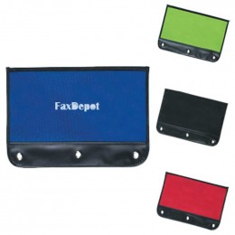 HIT Zippered Pencil Case Promotional Custom Imprinted With Logo