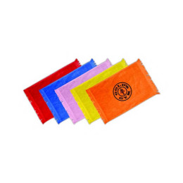 Fringed Towel (color) Promotional Custom Imprinted With Logo