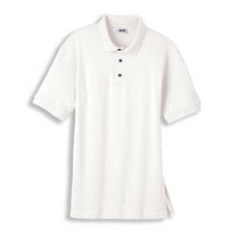 Anvil 50/50 Spill Guard Short-Sleeve Sport Shirt - White Promotional Custom Imprinted With Logo
