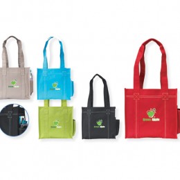 Double Stitch Tote Promotional Custom Imprinted With Logo