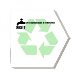 3"x3" Arrow Sticky Notes - 25 Sheets-4 Color FREE Promotional Custom Imprinted With Logo