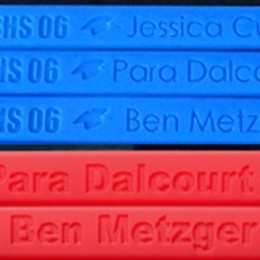 Personalized Awareness Bracelets - Debossed Promotional Custom Imprinted With Logo Personalized Awareness Bracelets - Debossed Promotional Custom Imprinted With Logo
