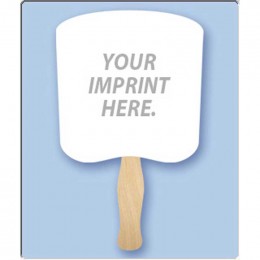 Bread Hand Fan Promotional Custom Imprinted With Logo