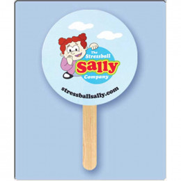 Mini Circle Hand Fan Promotional Custom Imprinted With Logo