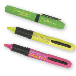 BIC Brite Liner Grip XL Highlighter Promotional Custom Imprinted With Logo