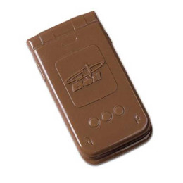 Chocolate Cell Phone - 2 Oz Promotional Custom Imprinted With Logo