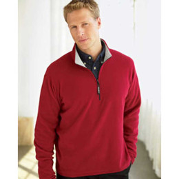 Chestnut Hill Quarter-Zip Micro 100 Lightweight Jacket Promotional Custom Imprinted With Logo