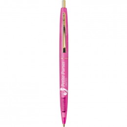 BIC Clear Clic Pen Promotional Custom Imprinted With Logo