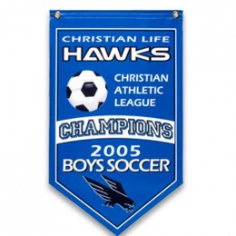 3ft. x 5ft. Championship Banner Promotional Custom Imprinted With Logo